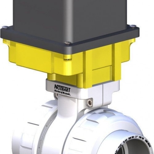 PPRC Beyaz Elektrik Aktüatörlü Vana