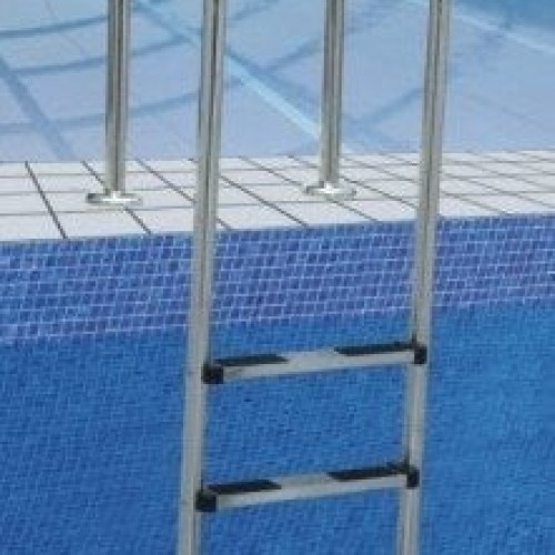 2 Basamaklı Paslanmaz Çelik Merdiven Mixta