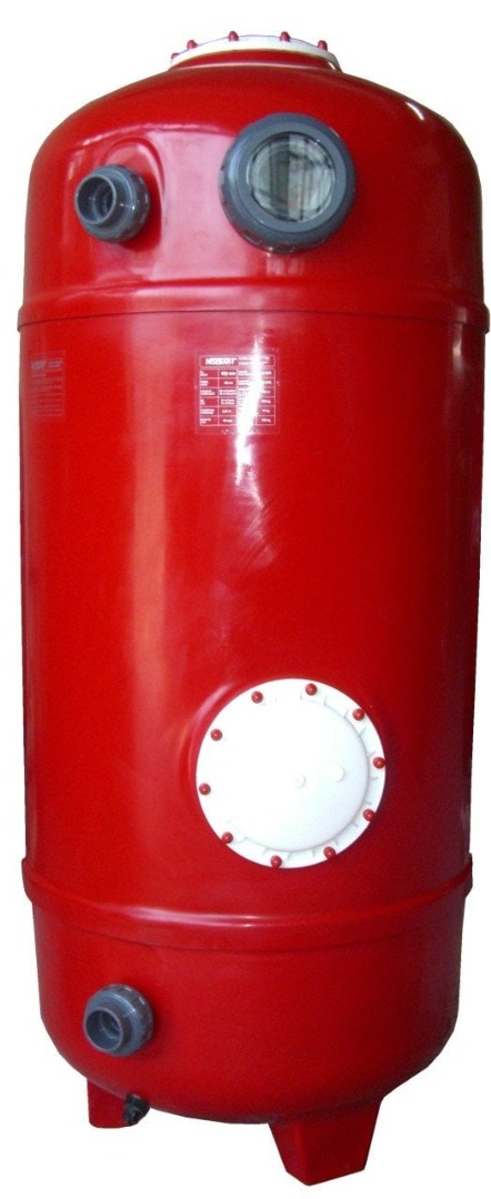 1050 mm DIN Normu Süzgeç Tablalı Polyester Kum Filtresi