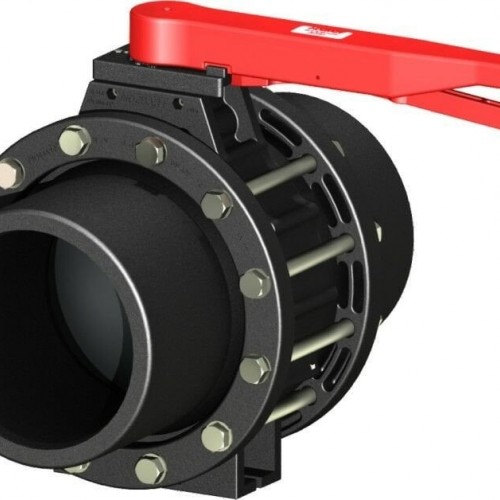 HDPE Bağlantılı Nozbart Kelebek Vana